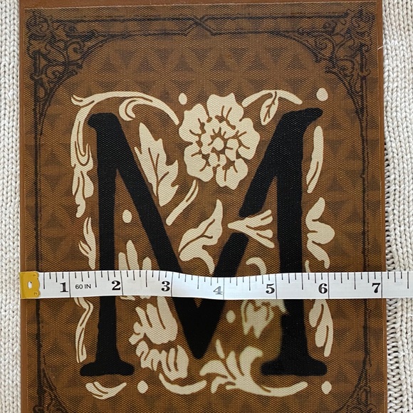 Michael’s “M” initial tin sign. NWT. - Picture 4 of 5